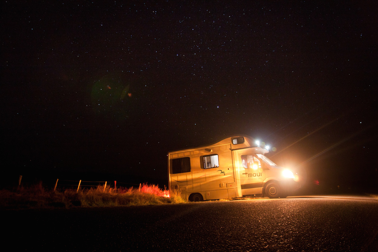Travelling New Zealand in a Campervan